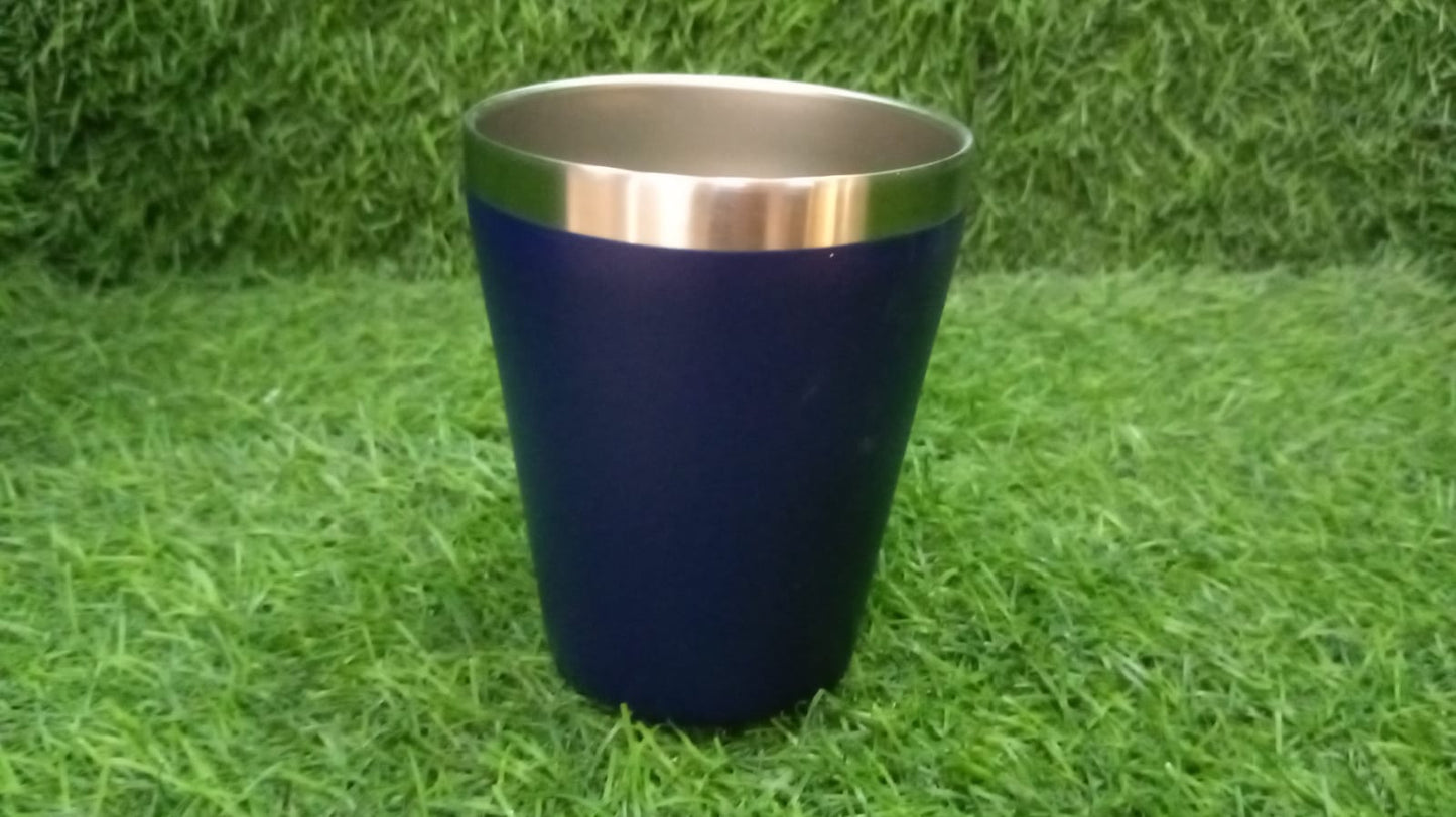 Premium Blue Stainless Steel Tumbler for Water, Tea, Milk - Springkart