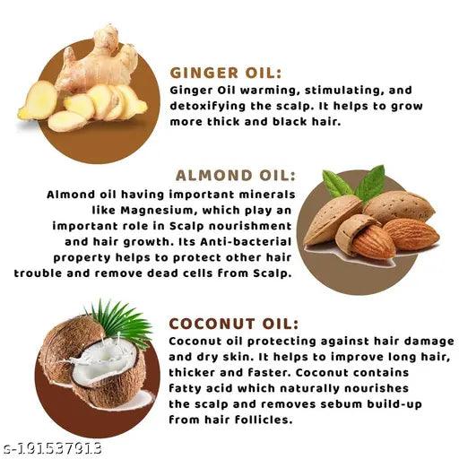 Germinal 5 DAYS Ginger Hair Nutrient Solution Hebal Oil Hair Oil - Springkart