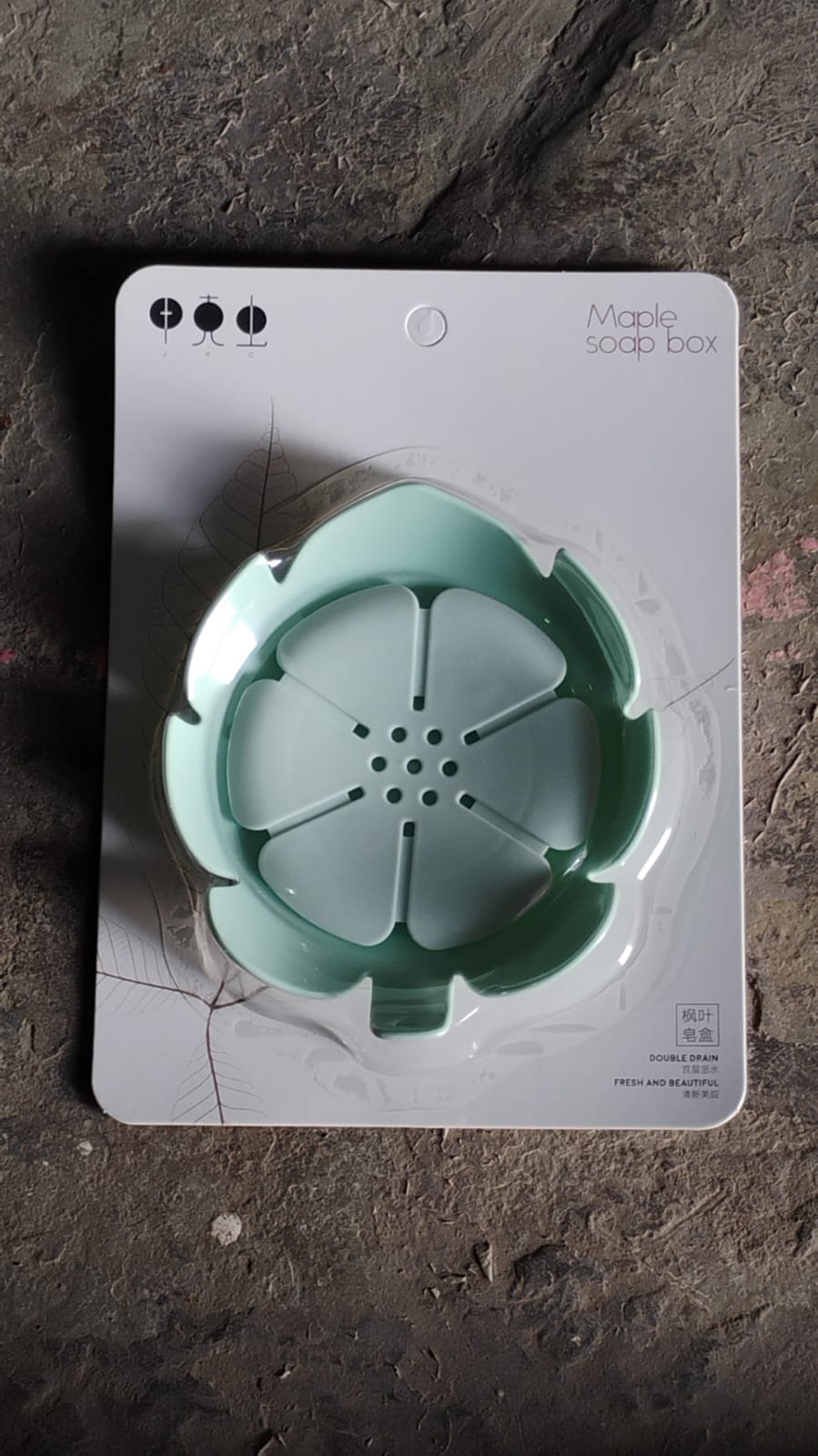 Plastic Flowers Soap Dish Bathroom Accessories Set Shower Gift (1 Pc) - Springkart