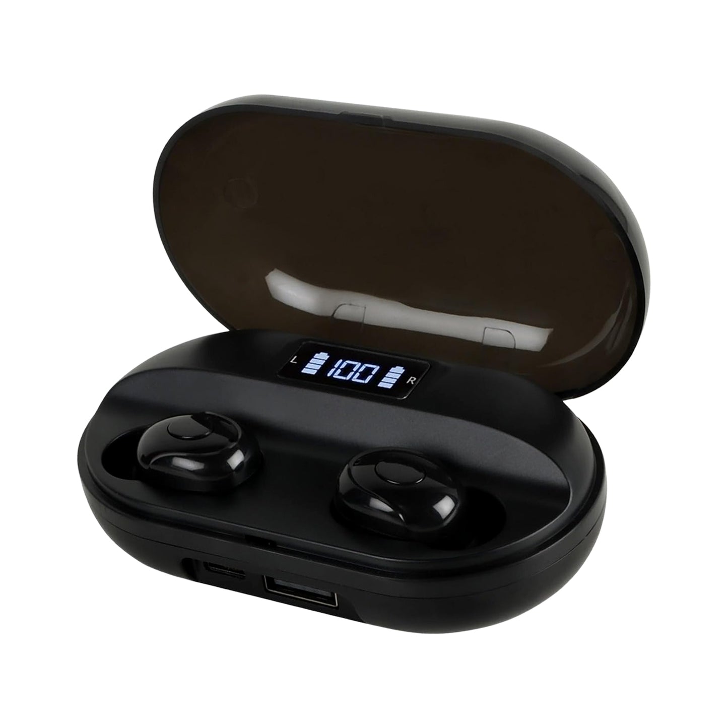 Tws Dual Pairing Earbuds With Mic Advanced Enc Long Playtime Headset - Springkart