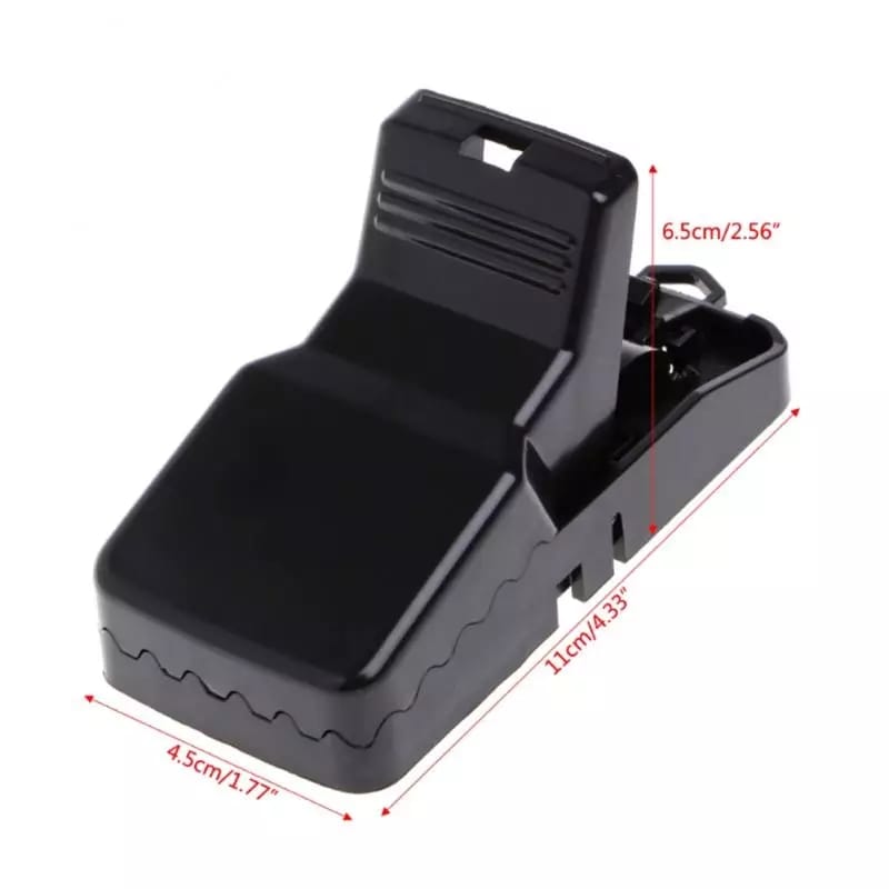 Mouse Catcher Trap Cage with Mouse Figure for Home, Kitchen, Room, Office, Indoor, Outdoor Mice Pest Control Reusable (1 Pc) - Springkart