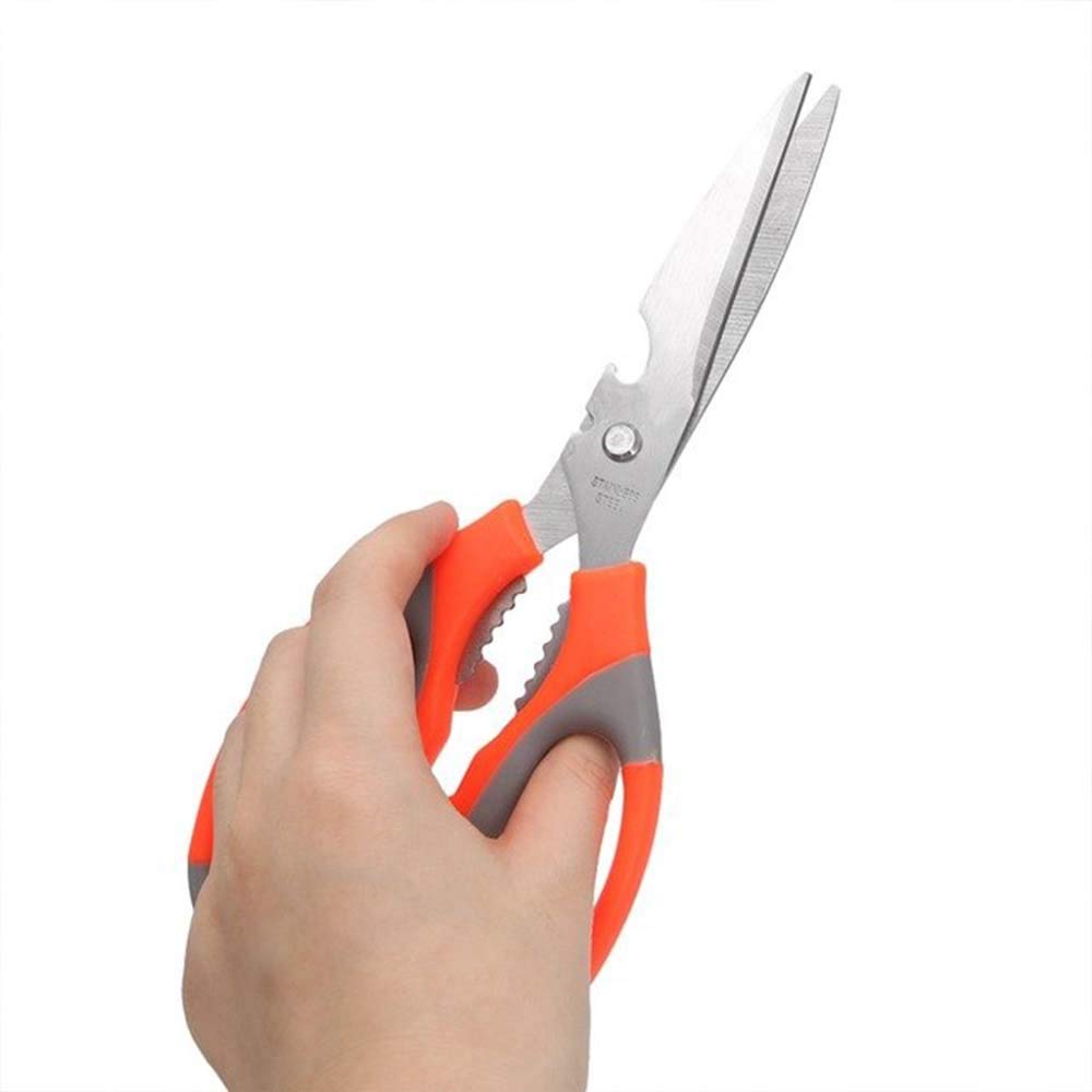 SpaceMulti-Function Kitchen Scissors for Veggies, Meat & Seafood with Bottle Opener - Springkart