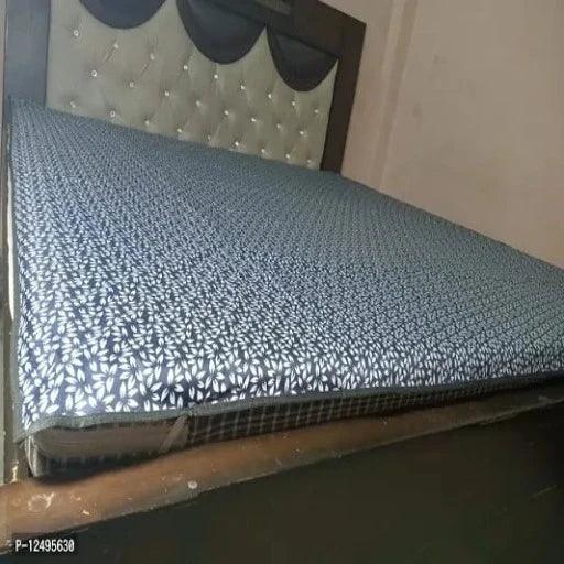 Water Proof Cotton Terry Ultra Soft Waterproof Mattress Protector Cover - 75"" x 78"", Floral Blue - Springkart