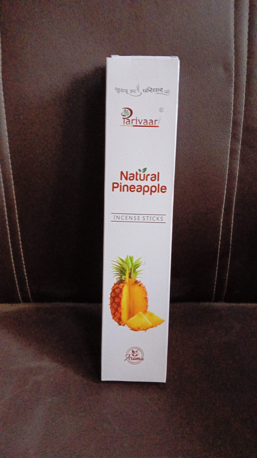 Natural Pineapple Fragrance Incense Sticks Agarbatti (90 Gm / With Machis 1 Packet) - Springkart