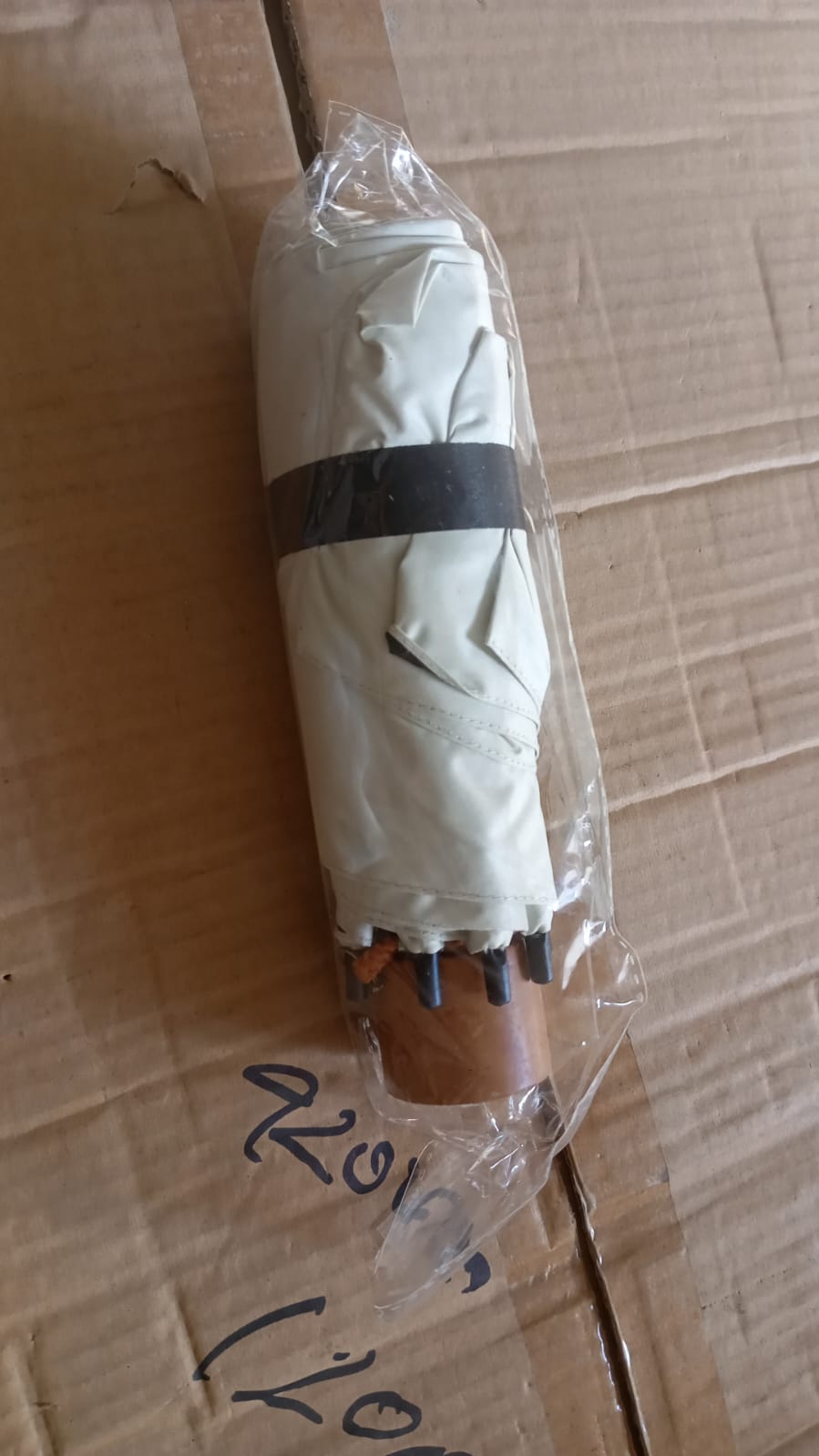 3-Fold Sun & Rain Protective Solid Foldable Umbrella, (1 Pc) - Springkart