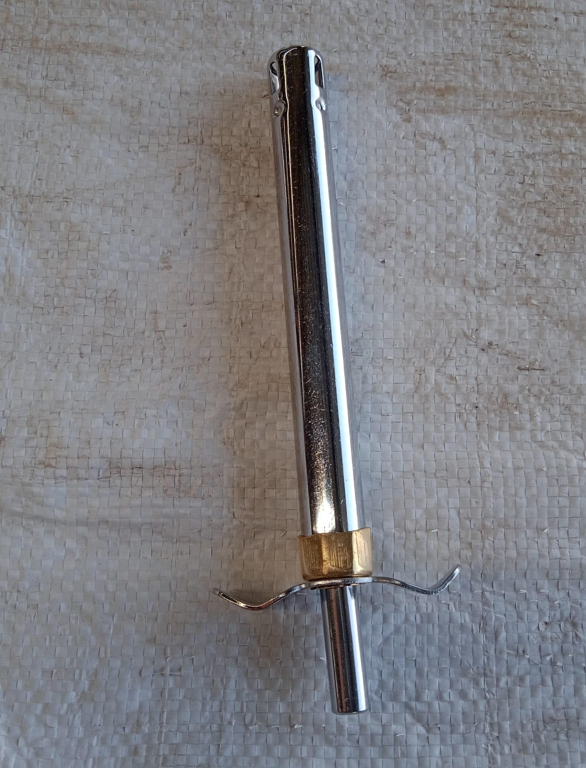 Stainless Steel Electronic Gas Lighter with Box – 17.5 Cm – Good Quality (2 Pcs Set) - Springkart