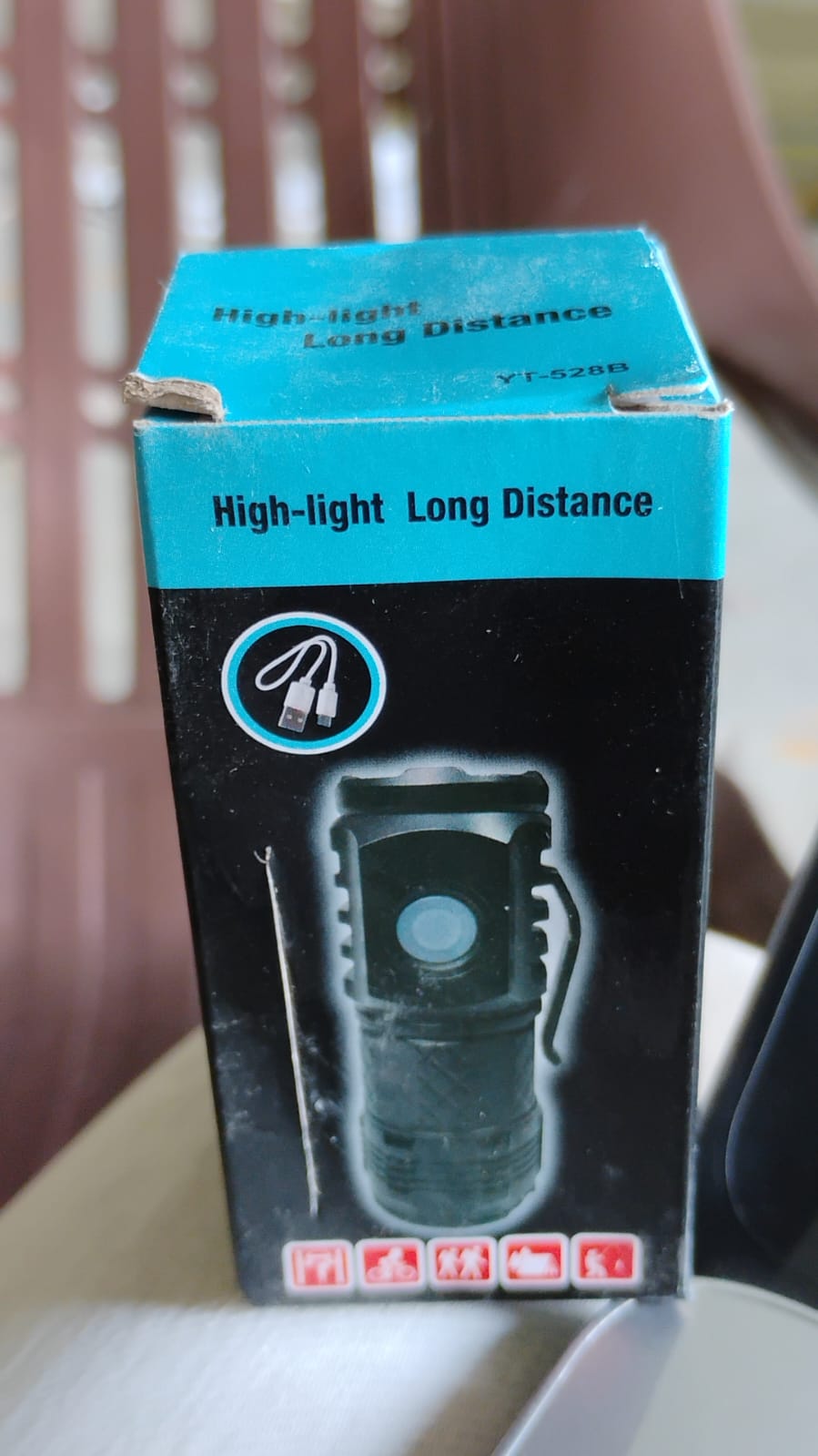 Small LED Torch, 5 Lighting Modes (1 Pc) - Springkart