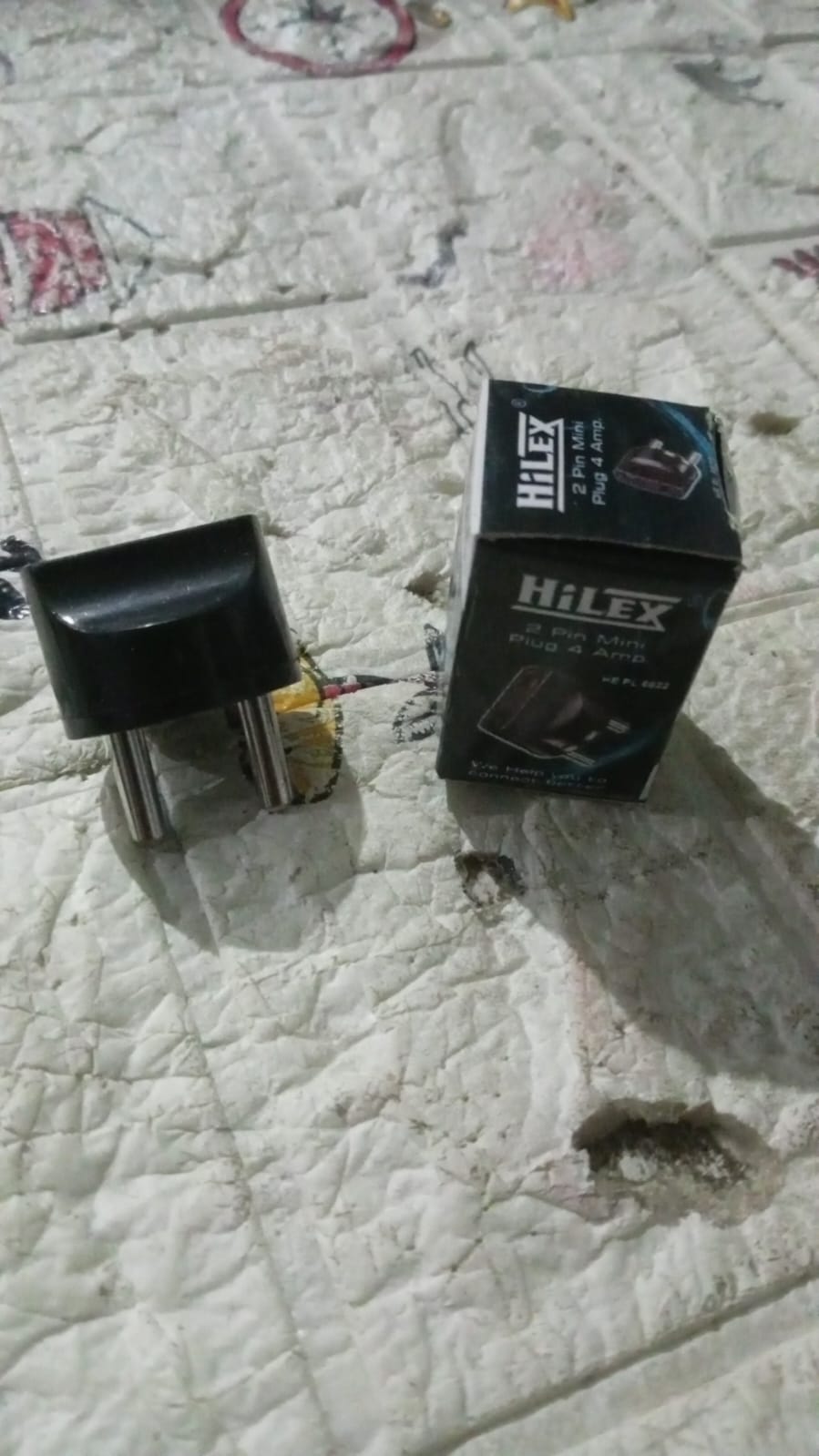 2 Pin 4 Amp. Conversion Electrical connector Plug, 2 PIN Plug Converter, Plug Adapter With Color Box (1 Pc ) - Springkart