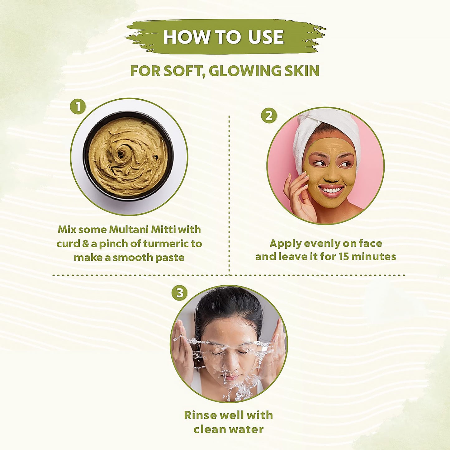 12791 100gram Herbal Tan Removing Multani Mitti Face Pack For Skin Care Age Group - Springkart