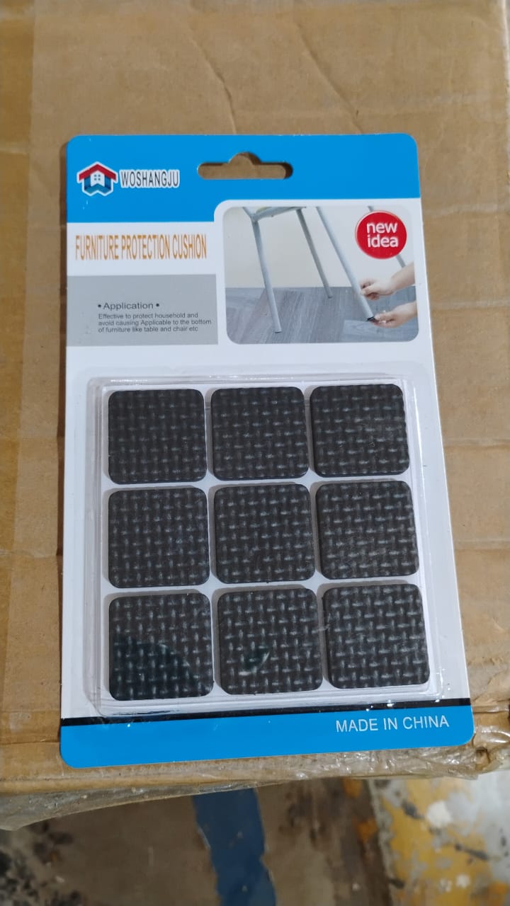 Self Adhesive Furniture Pads - Square (18 Pcs Set) - Springkart