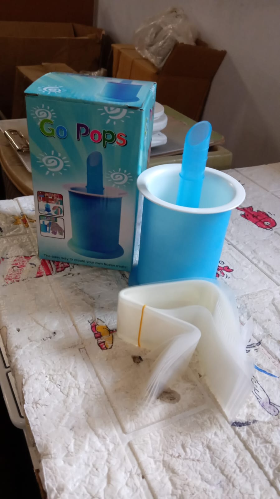 Homemade Popsicle Maker Manual Ice Cream Machine With Approx 20 Pcs Packing Bag Popsicle Mold Convenient Maker Manual Ice Cream Machine For Kids Adults DIY, Reusable - Springkart