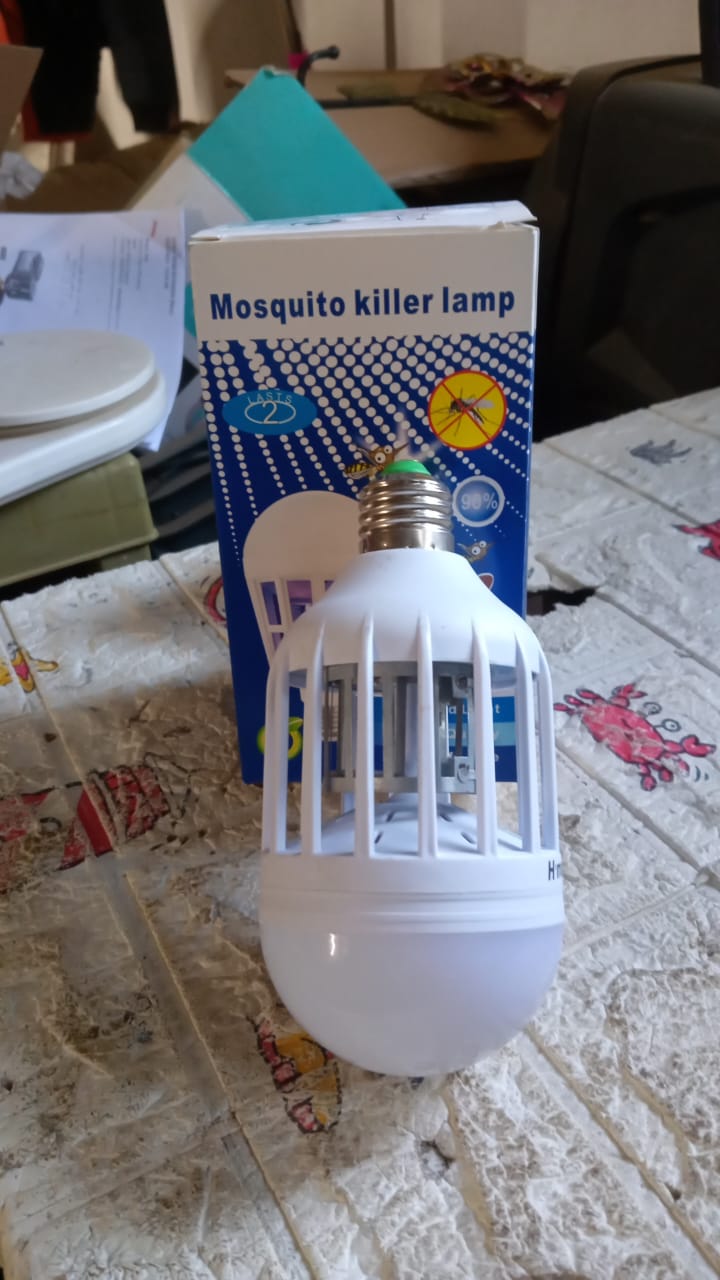 15W Mosquito Killer Lamp E27 Summer Moths Flying Insects Led Zapper Mosquito Killer Lamp Light Bulb Household - Springkart