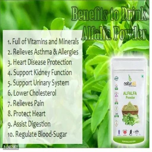 Healthy Nutrition Powder - 500gm, Pack Of 2 - Alfalfa Grass Powder - Springkart