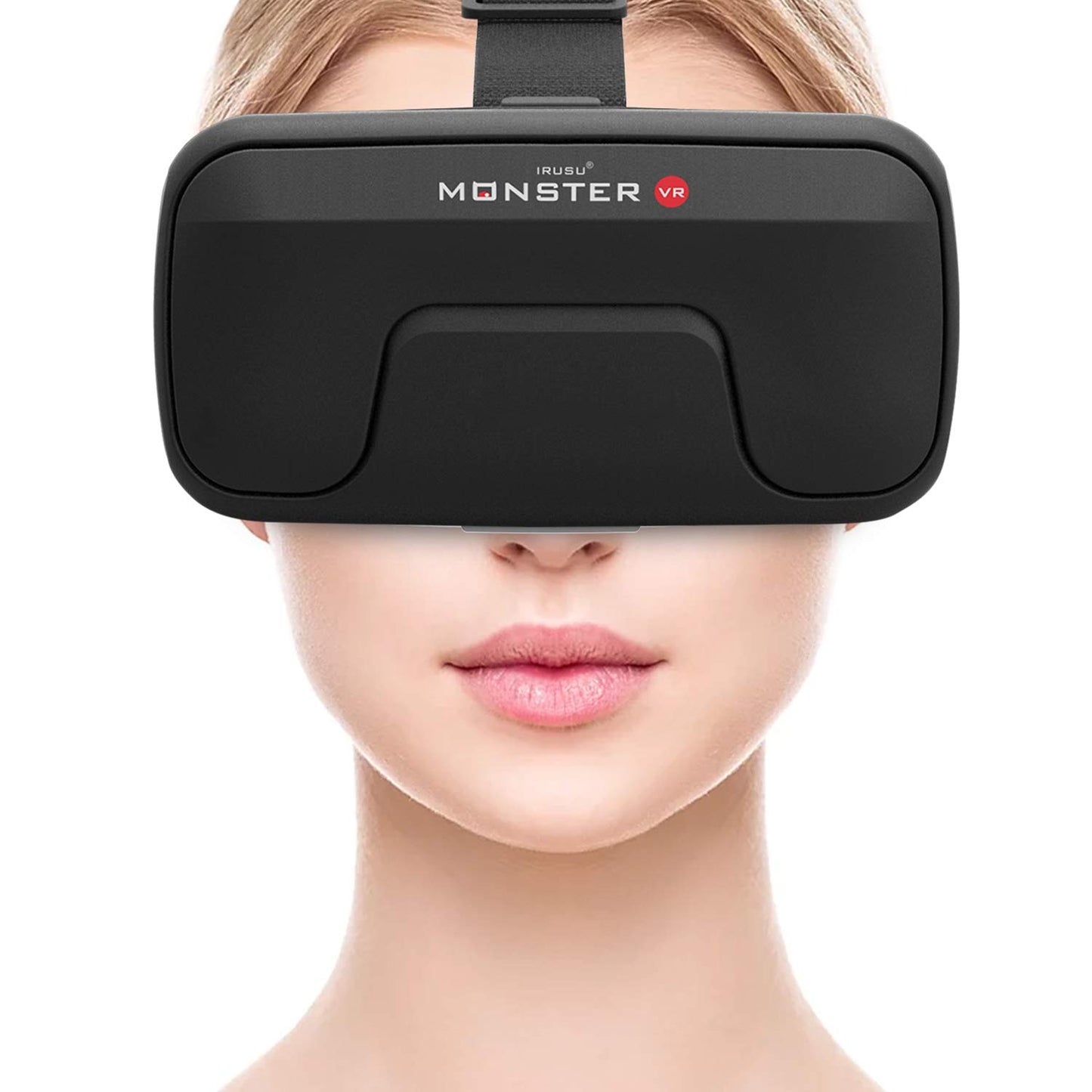 Irusu Monster VR Headset - Virtual Reality Headset with inbuilt Touch Button for Mobiles for VR Gaming | Learning | Virtual Experience. - Springkart