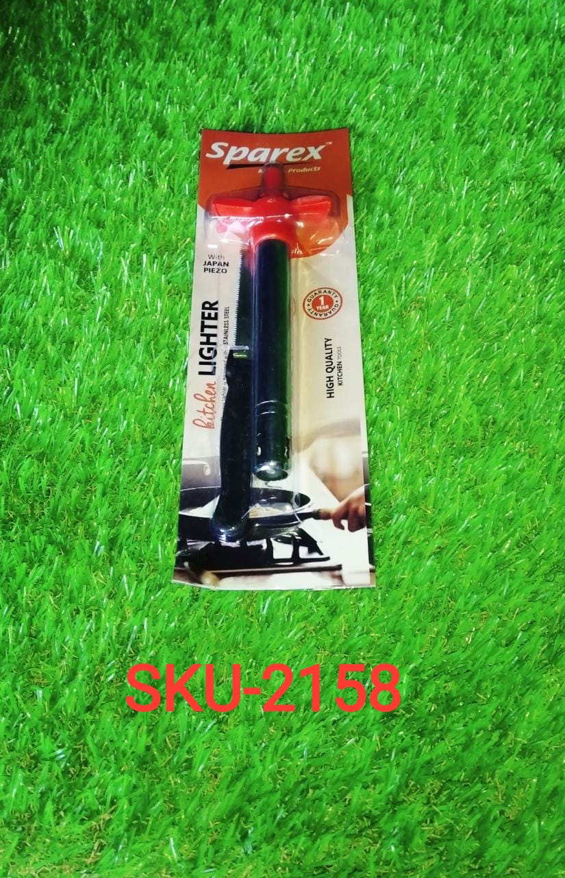 Stainless Steel Electronic Gas Lighter and Knife (2 in 1) - Springkart