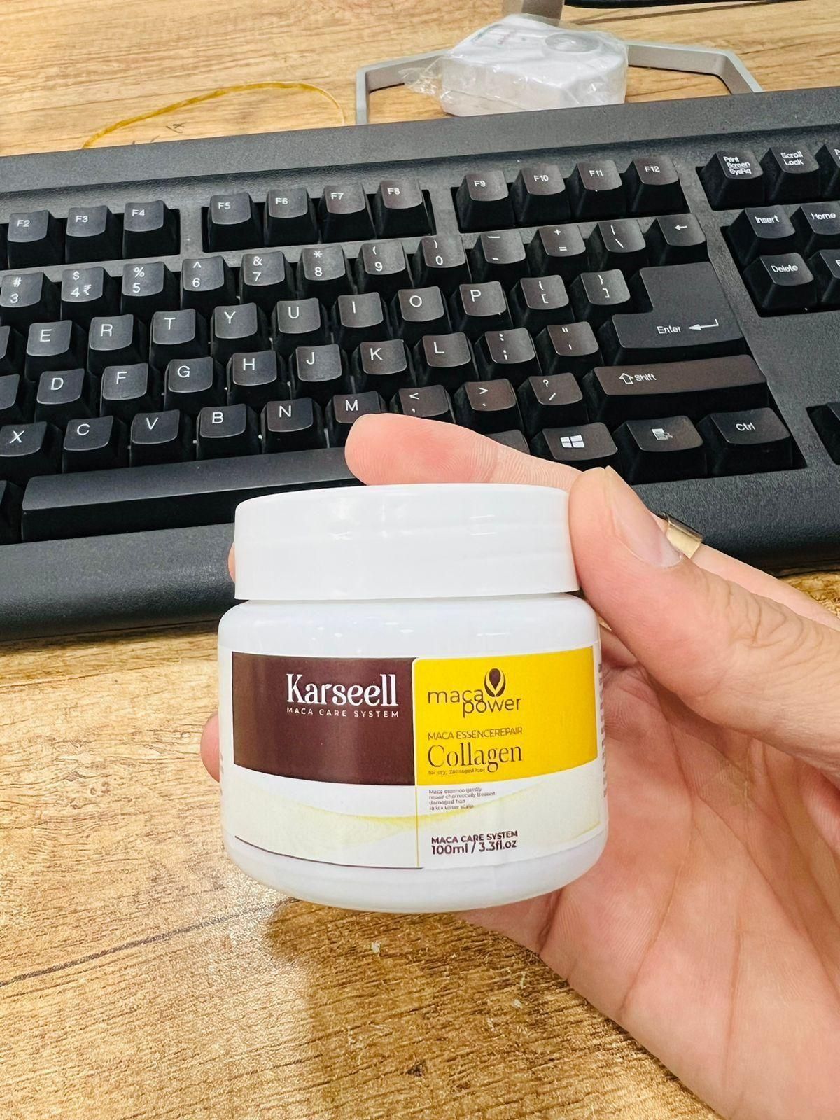 Karseell Maca Power Collagen Hair Mask 100ml (Pack of 2) - Springkart