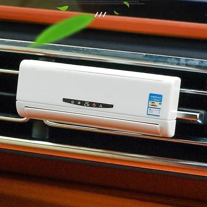 Miniature AC design Solar-Powered Car Air freshener Diffuser - Springkart