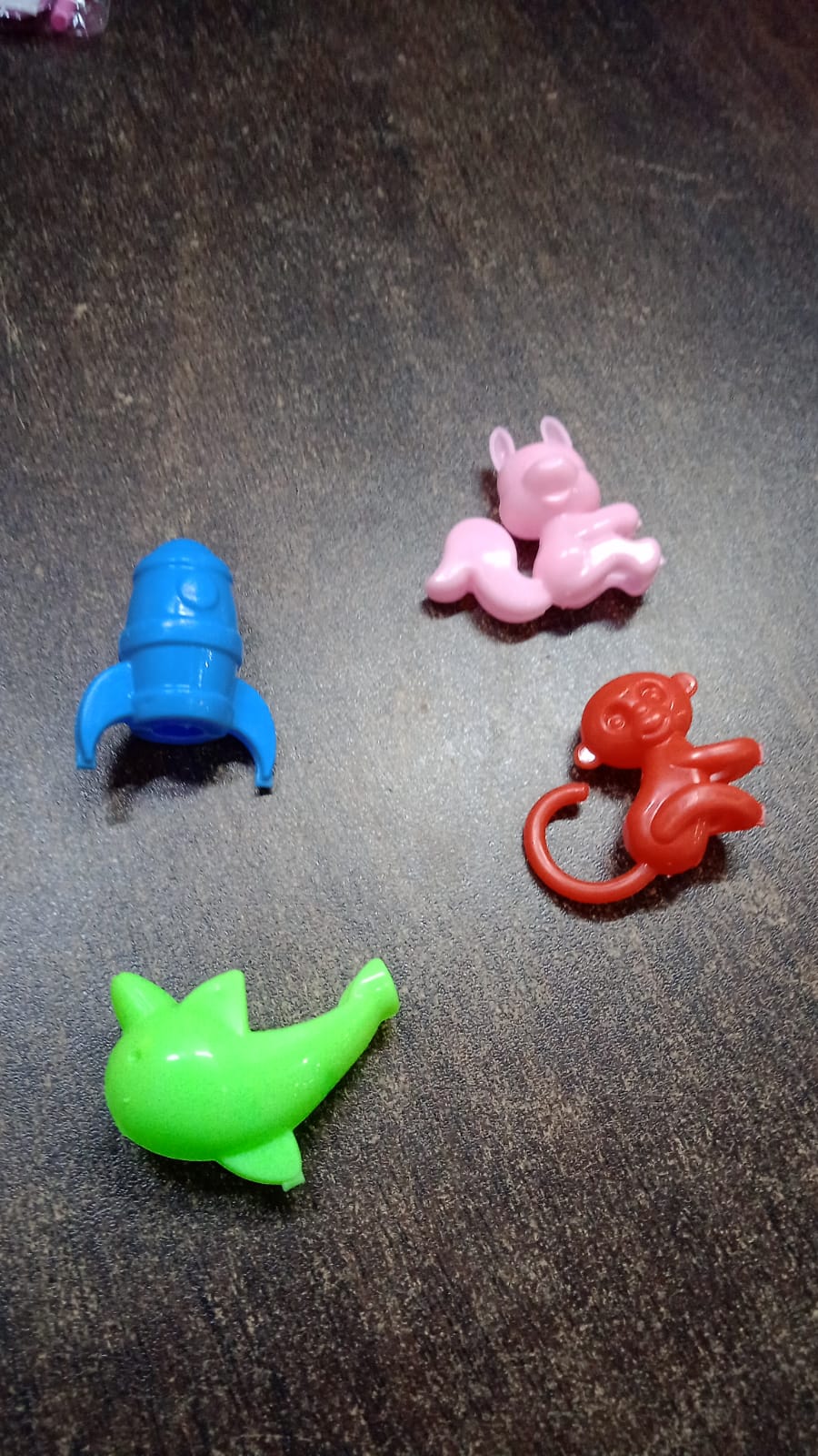 Mix Character, Monkey, Fish, Cat Pencil Top Promotional toys (1 Pc / Mix Colour & Design) - Springkart