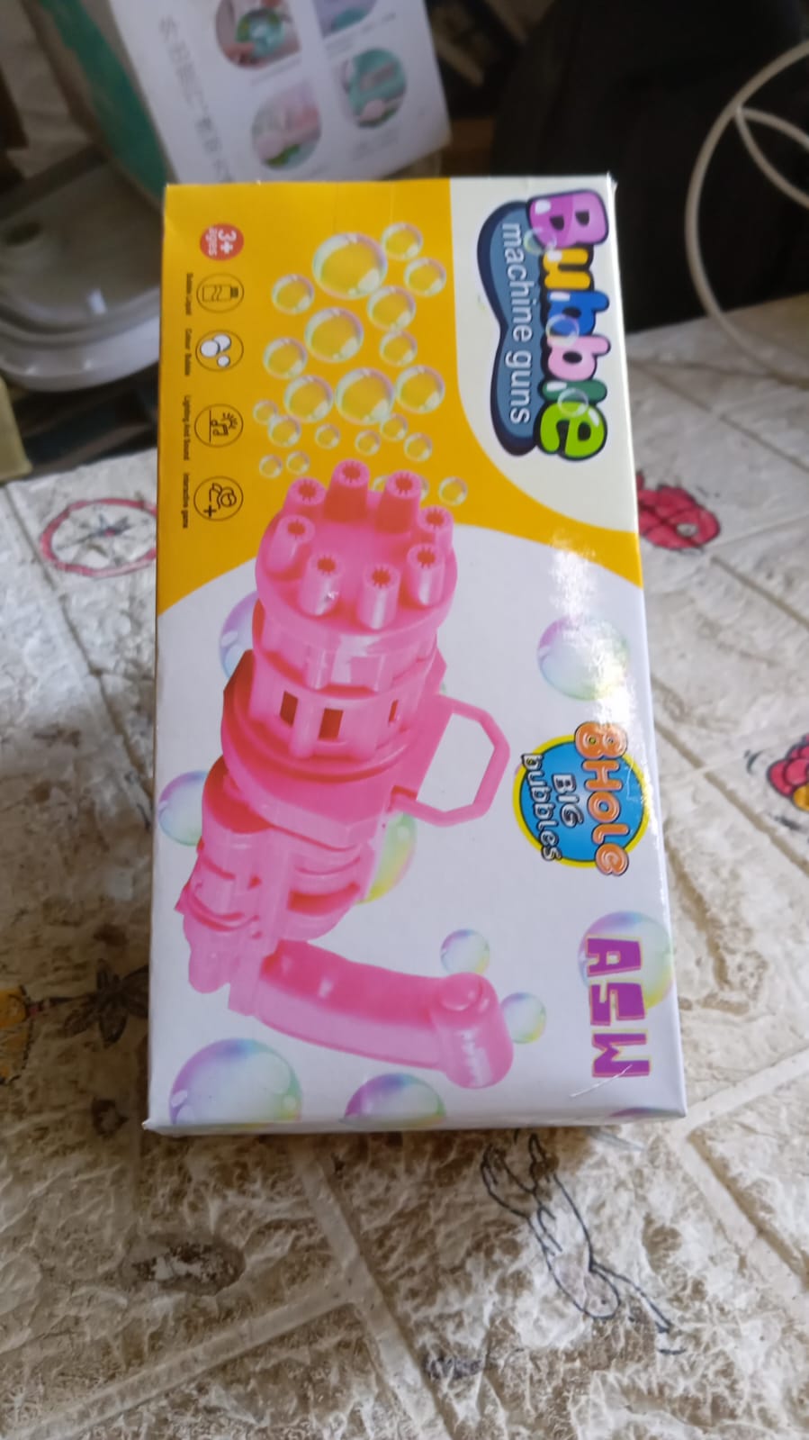 8-Hole battery operated Bubbles Gun Toys for Boys and Girls - Springkart
