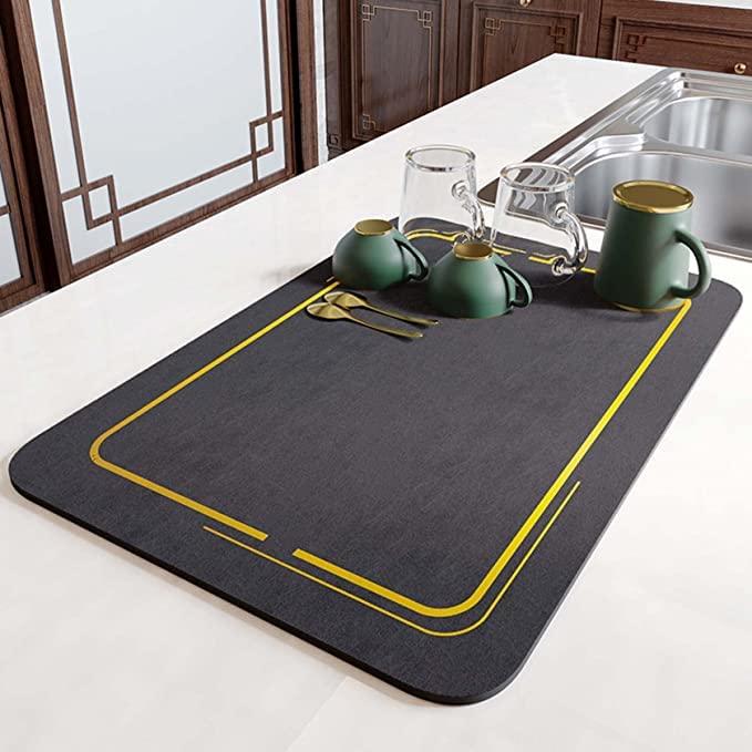 Quick-Drying Mat - Pack of 2 ((Assorted)) - Springkart