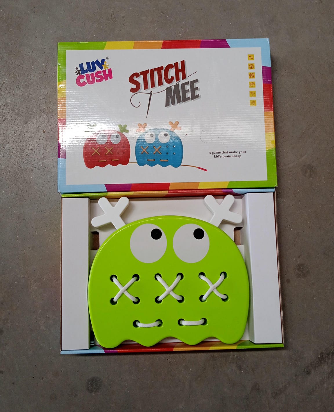 Stitch Mee Puzzle Toy, A Stitch of Many Styles Playable Game, Brain Games, Learning Game, Birthday Gift for kid's (1 Pc) - Springkart
