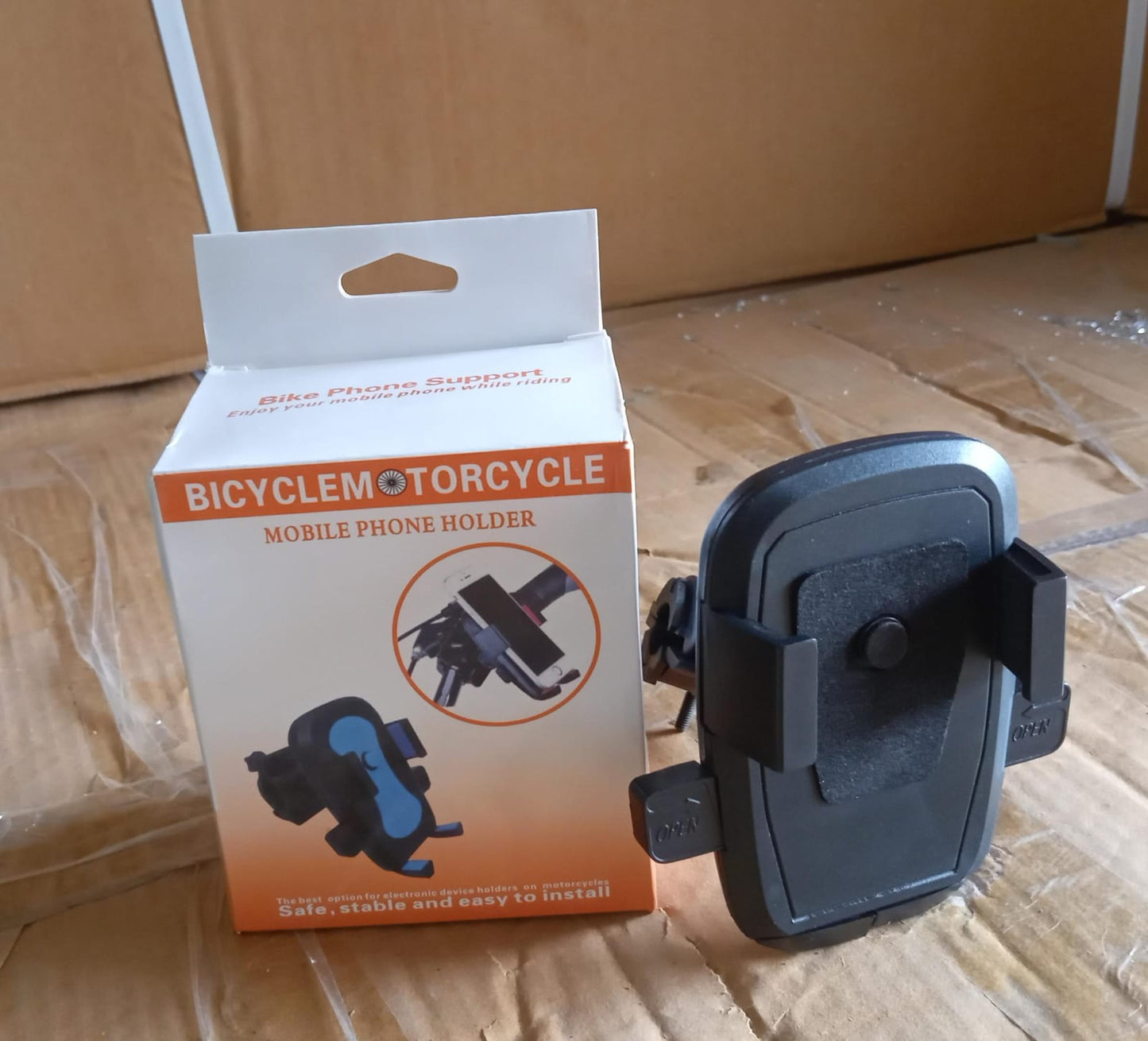 Motorcycle Phone Mount Bicycle Phone Holder Motorcycle Handlebar Phone Holder - Springkart