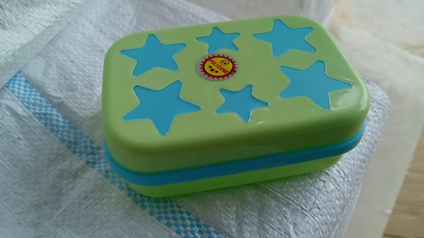 Star Shaped Self Design Soap Case Holder for Bathroom - Springkart
