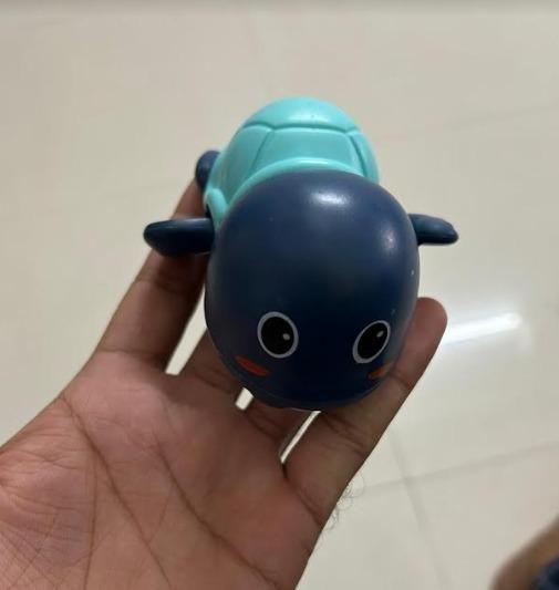 Cute Swimming Turtle Bath Toys for Kids Wind Up Toys for 1 Year Old Kids - Springkart