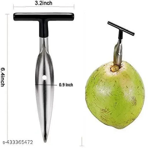 Stainless Steel Coconut Opener Tool, Coconut Driller - Springkart