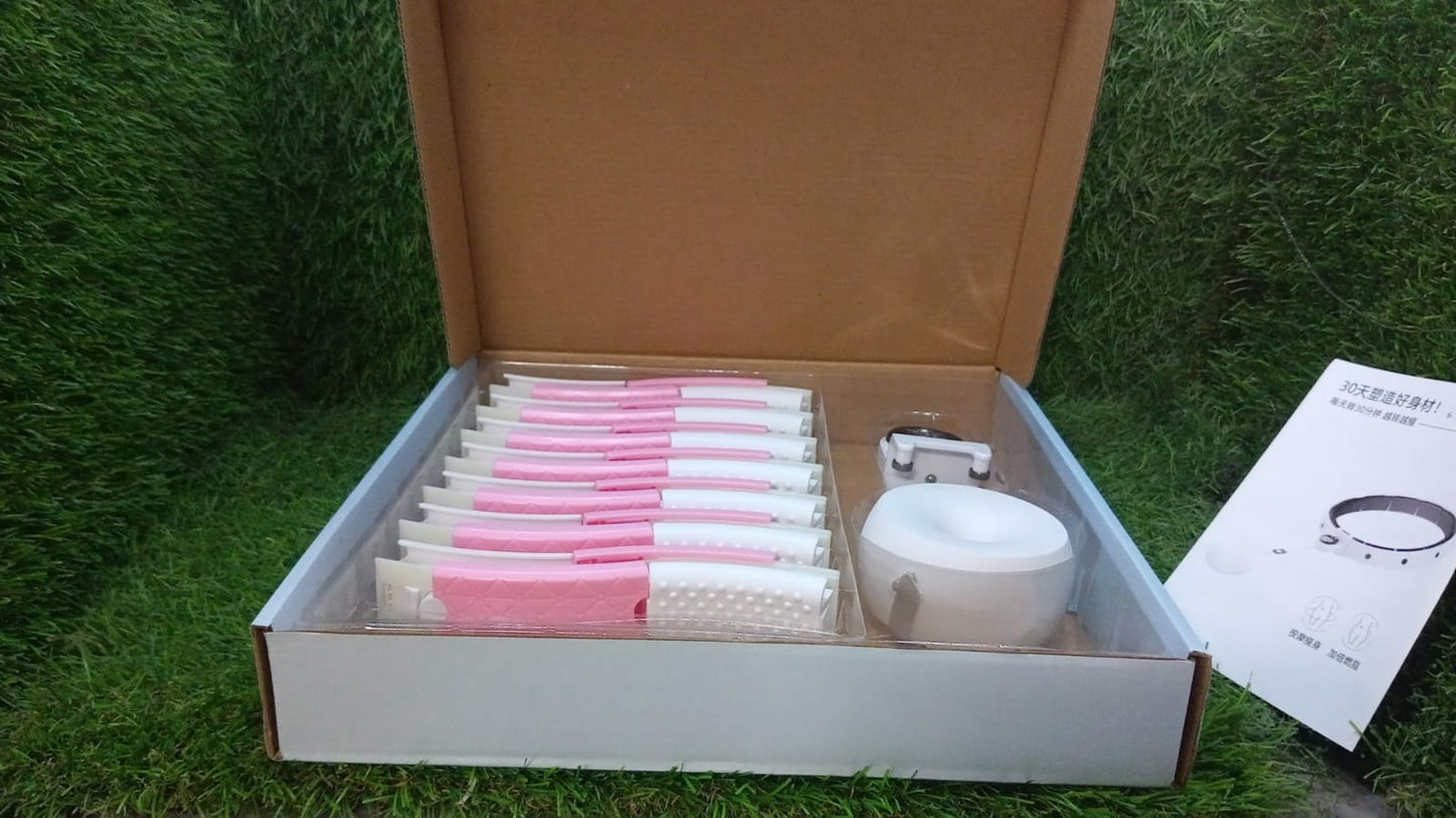 Fitness Adjustable Detachable Fitness Hula Hoop Ring Smart Round Count & Weight Loss Gym Equipment Exercise Smart Hula Hoops - Springkart