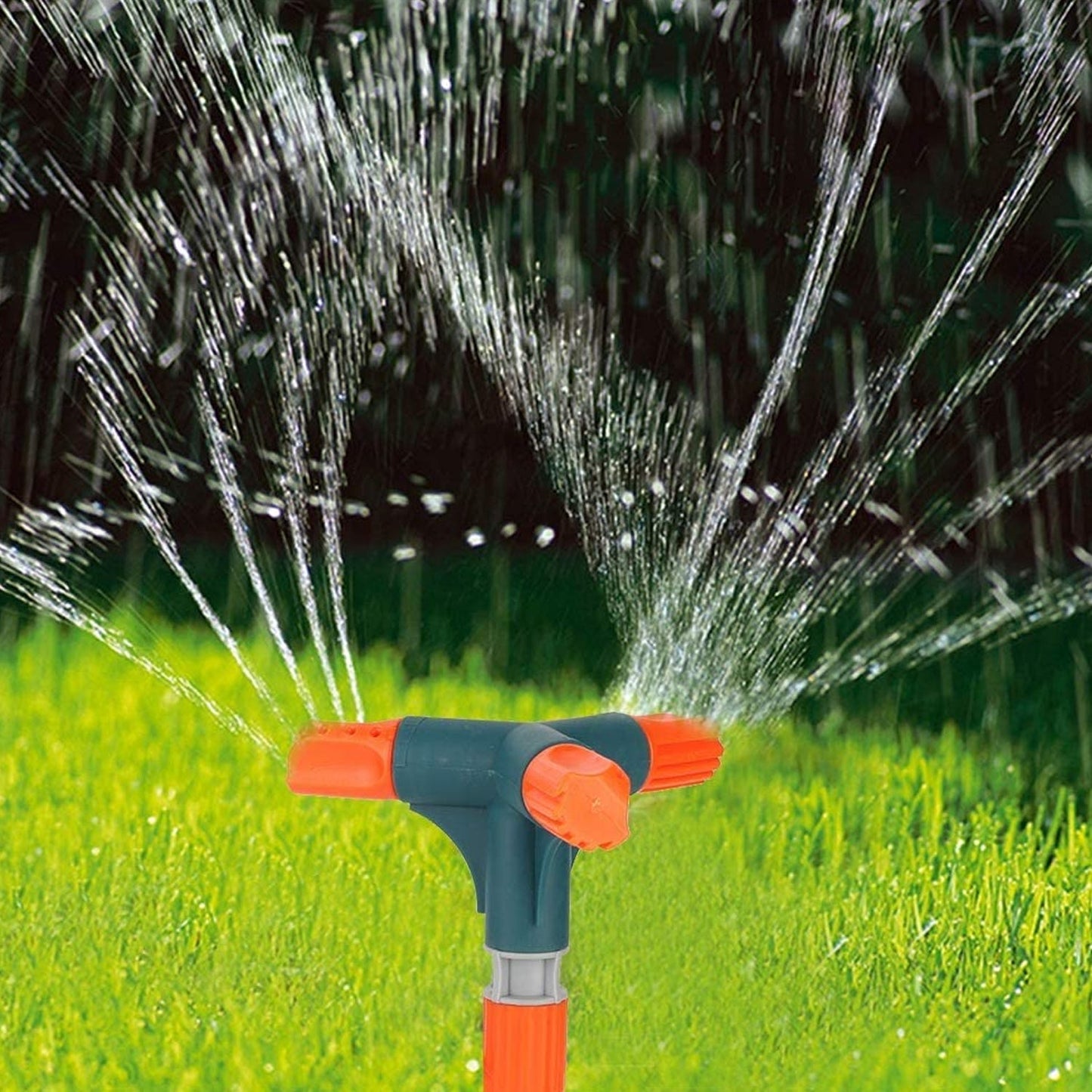 3 Arm 360° Rotating Garden Sprinkler - Springkart