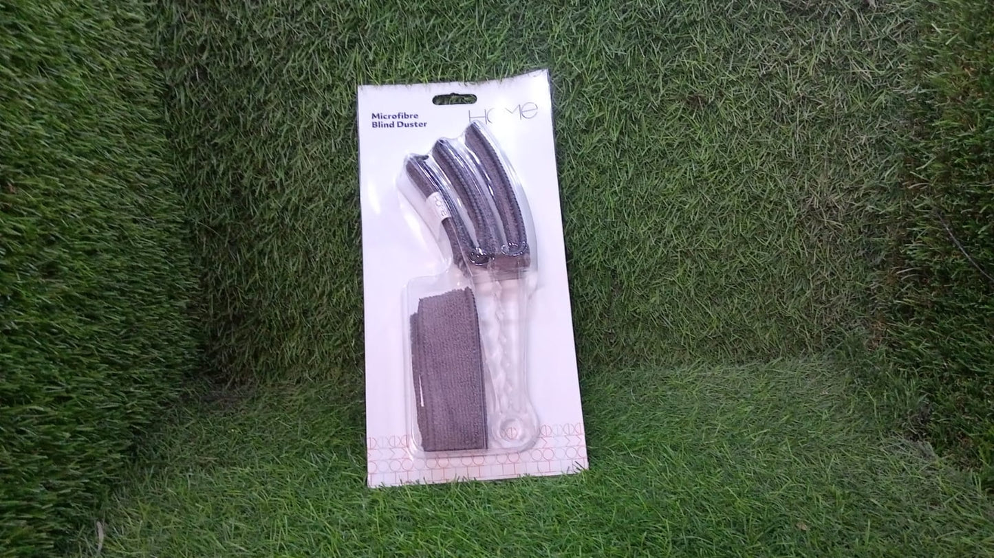 Window Blind Cleaner Duster Brush with Microfiber Sleeves - Blind Cleaner Tools for Window Shutters Blind Air Conditioner Jalousie Dust - Springkart