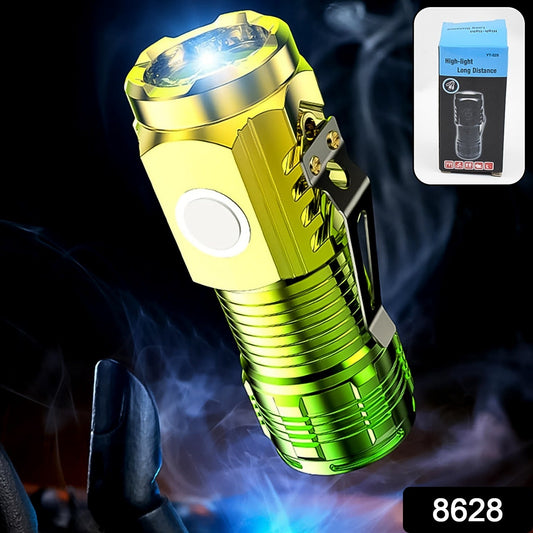 USB Chargeable Mini 3 LED Flashlight / Torch Light (1 Pc) - Springkart