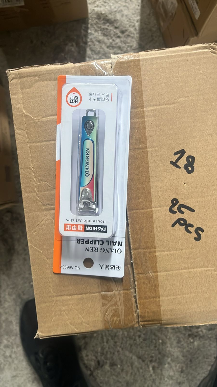 Stainless Steel Folding Portable Large Nail Clippers with Nail File (1 Pc) - Springkart