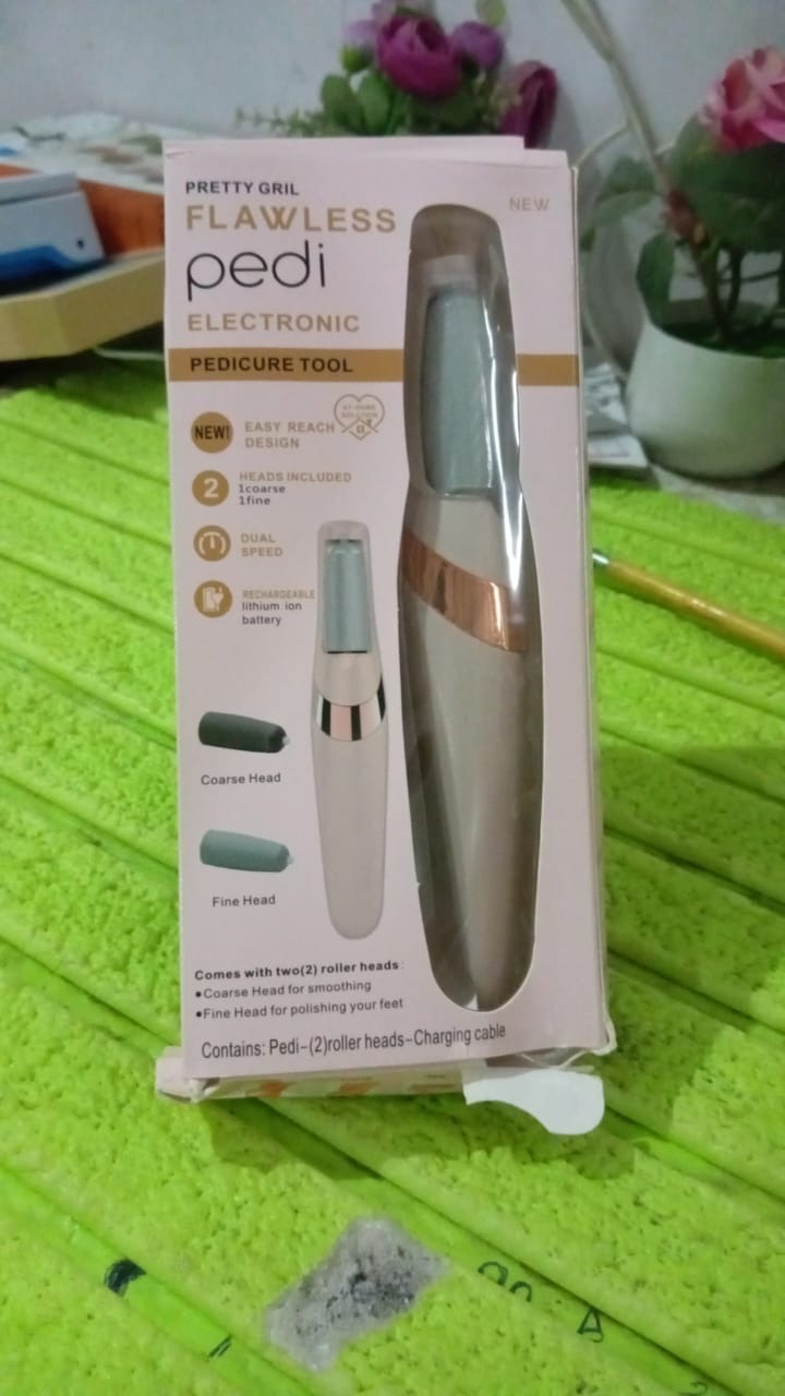 Flewless Pedi Electronic Pedicure Tool (1 Set) - Springkart