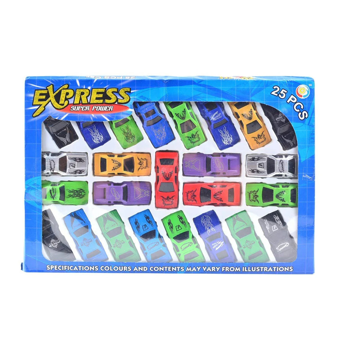 Super Racer Power Car Set (Set of 25Pcs) - Springkart