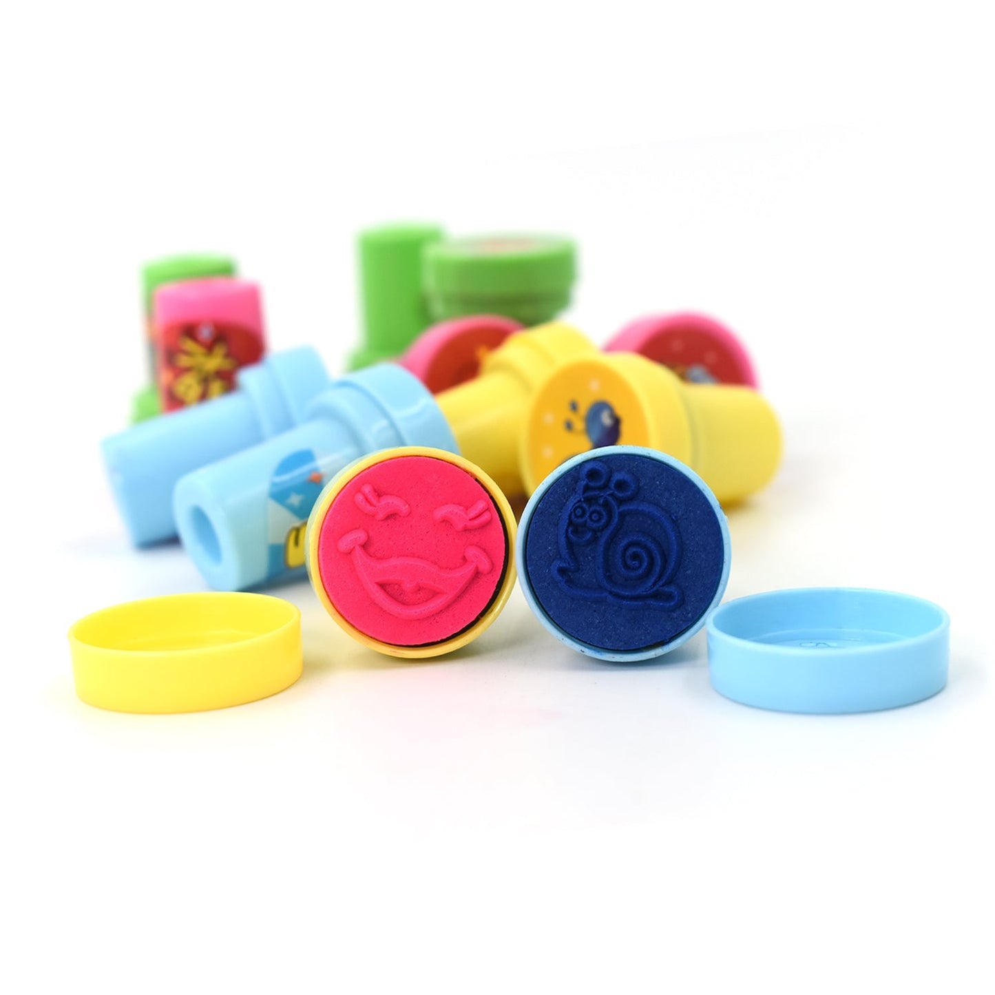 12 Pc Stamp Set used in all types of household places by kids and children’s for playing purposes. - Springkart