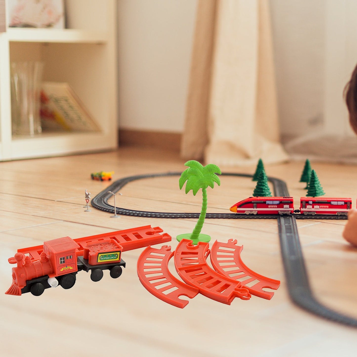World Express Mini Train Play Set for kids - Springkart