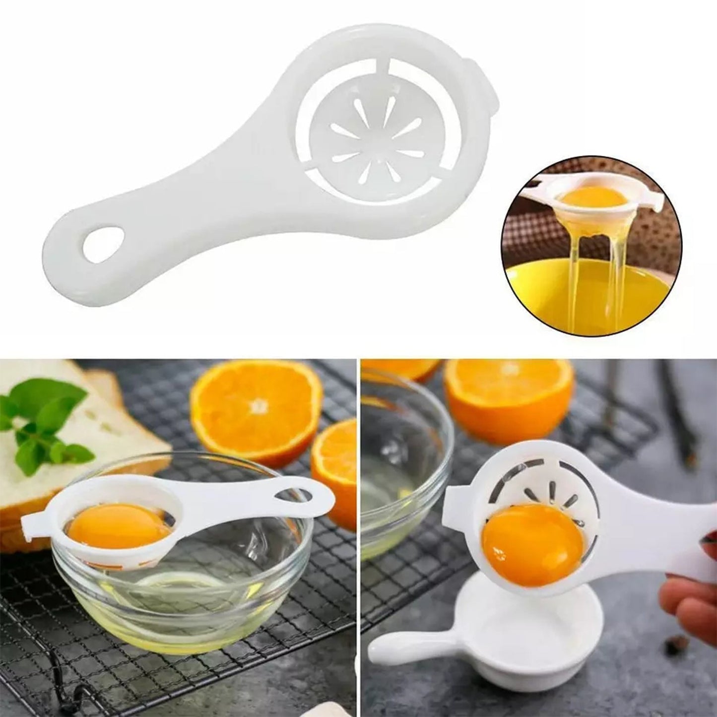 4pc kitchen tools 1pc spatula brush 1pc oven glove 1pc egg yolk separator and paper cup set of 25pcs - Springkart