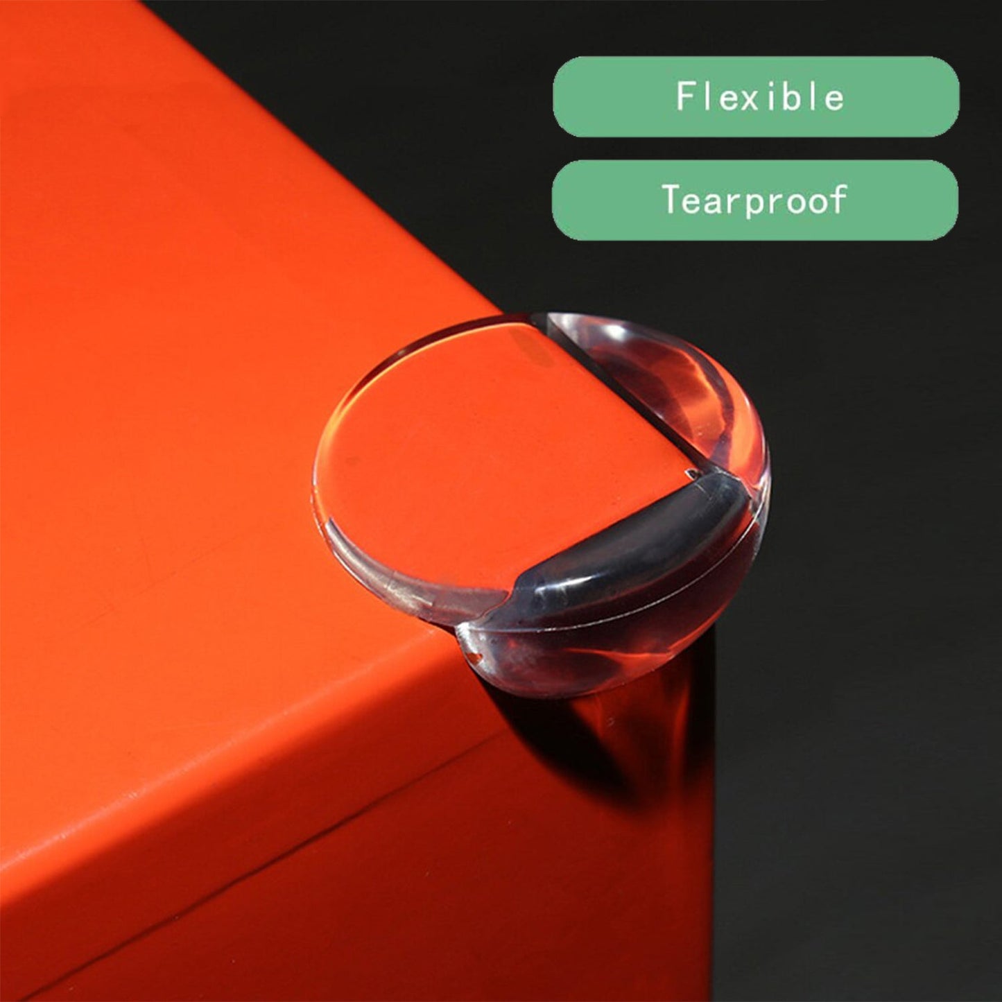 Corner Guards Clear Corner Protectors High Resistant Adhesive (Pack of 4Pc) - Springkart