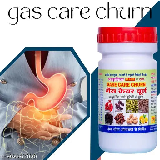 Gas Care Churna, gives instant relief from constipation, gas at home instant constipation relief medicine 100% Ayurvedic - Springkart