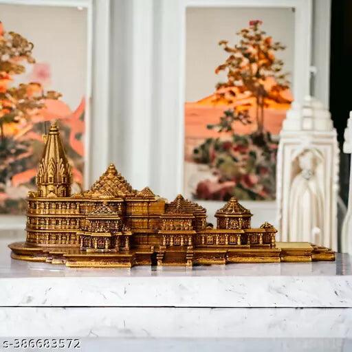 Divine Elegance: Majestic Ram Mandir Figurine - Springkart
