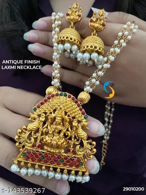 Brass Jewel Set (Gold) - Springkart