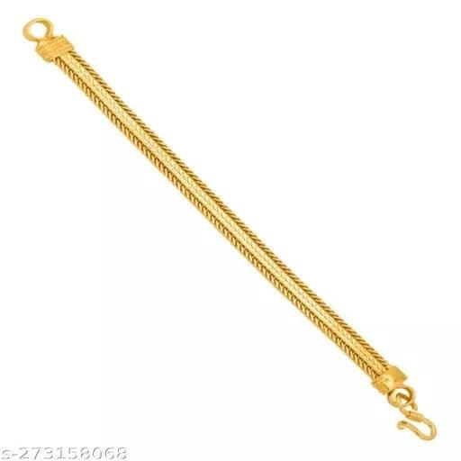 GOLD PLATED TRENDY BRACELET - Springkart