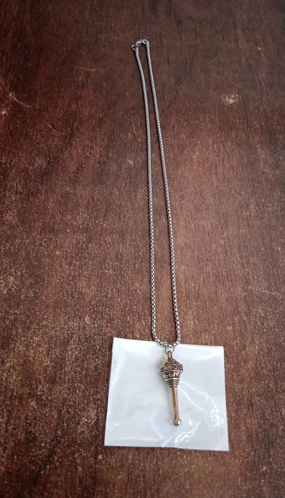 Lord Hanuman Gada Pendant With Chain (1 Pc) - Springkart