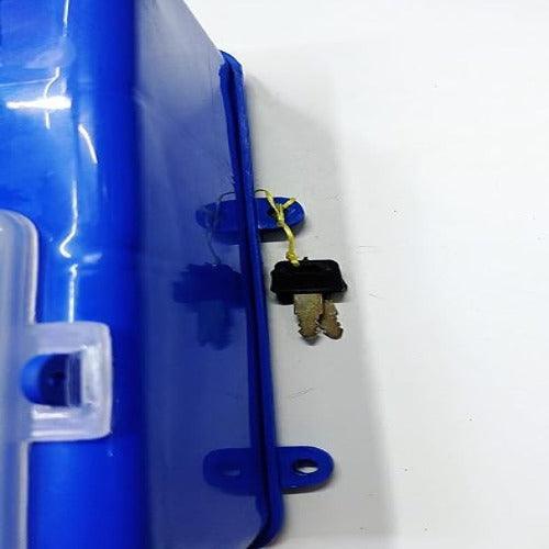 Wall Mounting Milk Box with 2 Keys (Blue) 11 x 9 inch - Springkart