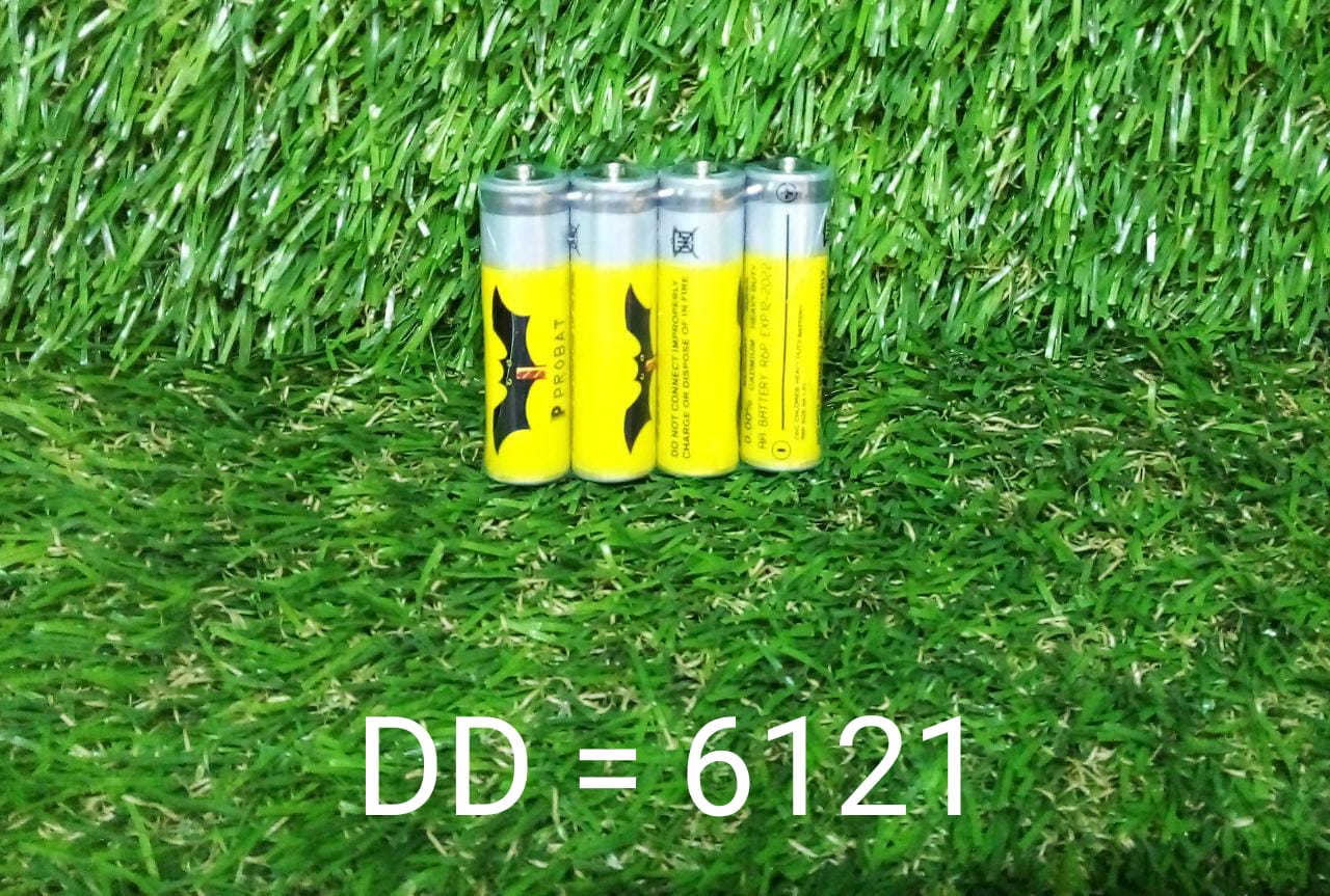 4Pc AA Battery and power cells used in technical devices such as T.V remote, torch etc for their functioning. - Springkart