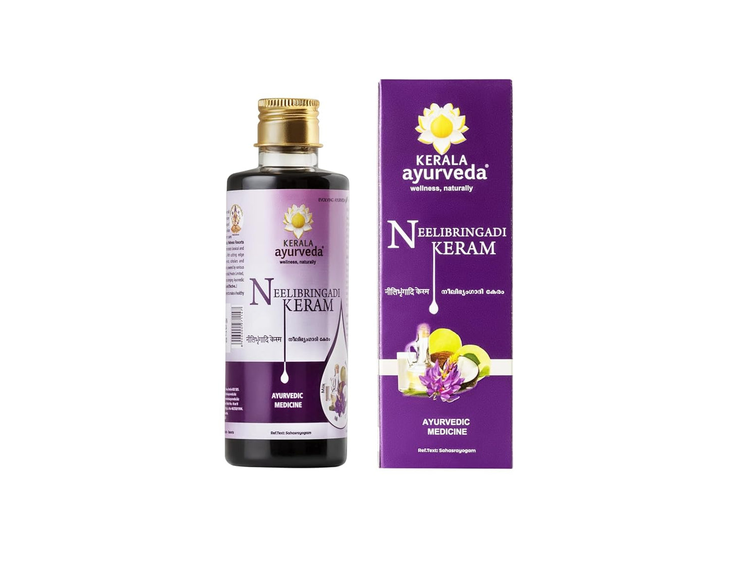Kerala Ayurveda Neelibringadi Keram Liquid - 200 ml - Springkart
