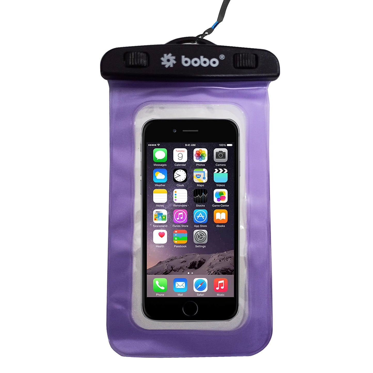 BOBO Universal Waterproof Pouch (Big Size) Cellphone Dry Bag Case for Smartphone – Transparent (Pack of 1)