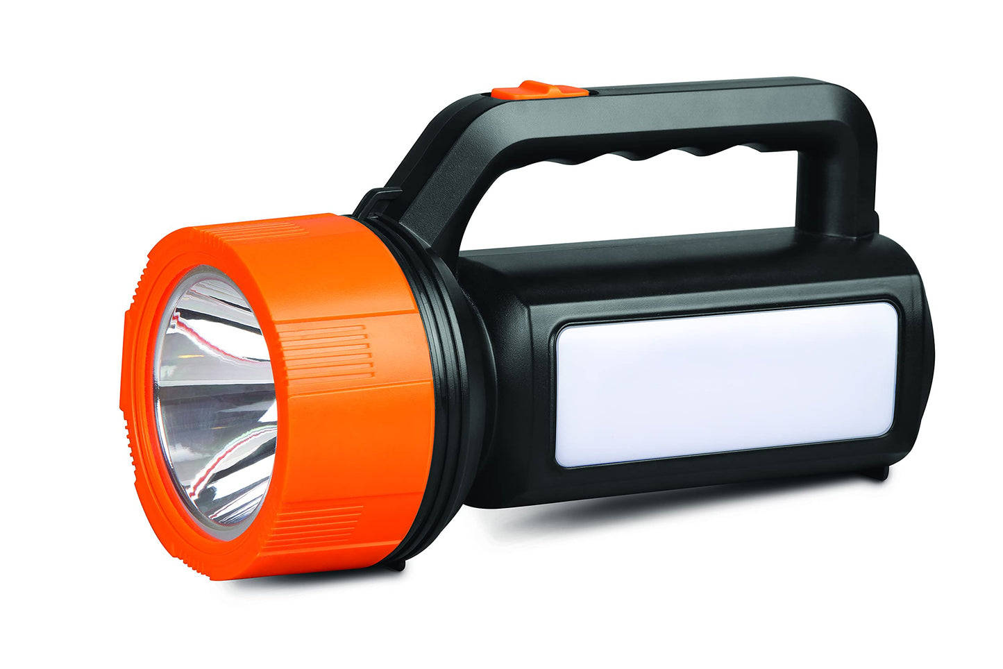 PHILIPS Blaze Multi-Functional Long Range LED Torch with Rechargeable Emergency Light (Black, Standard) - Springkart